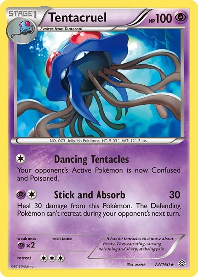 Tentacruel #72 XY - Primal Clash
