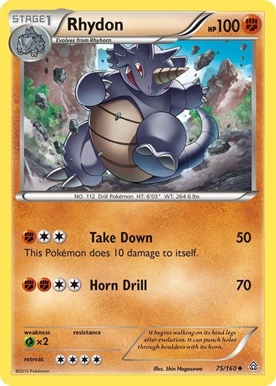 Rhydon #75 XY - Primal Clash