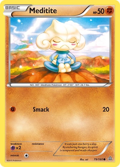 Meditite #79 XY - Primal Clash