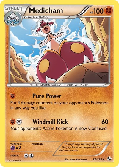 Medicham #80 XY - Primal Clash