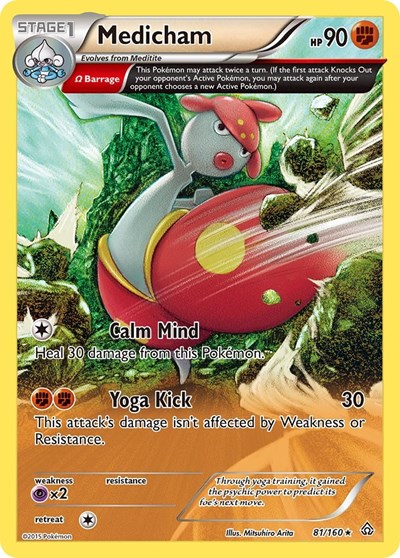 Medicham #81 XY - Primal Clash