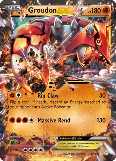 Groudon EX #85 XY - Primal Clash