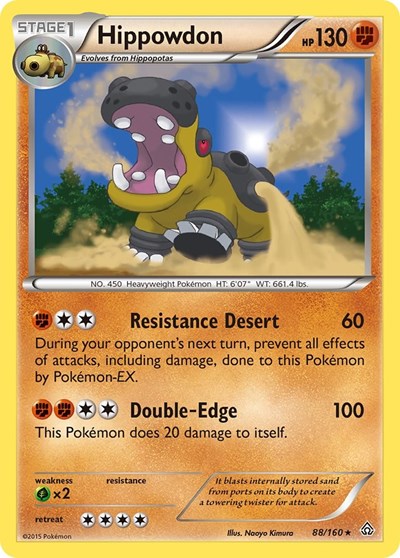 Hippowdon #88 XY - Primal Clash