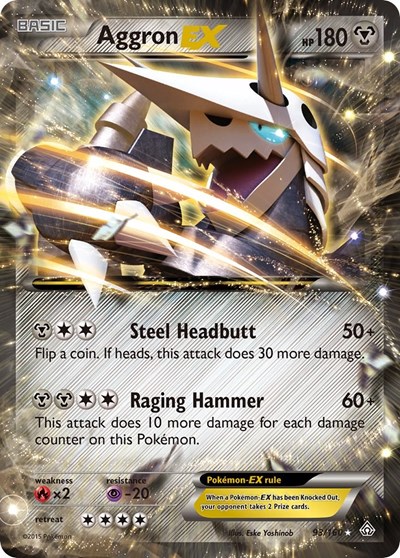 Aggron EX #93 XY - Primal Clash