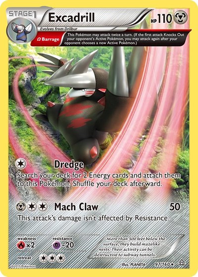 Excadrill #97 XY - Primal Clash