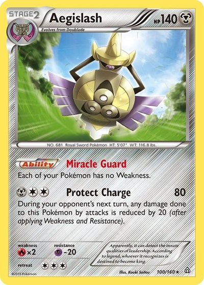 Aegislash #100 XY - Primal Clash