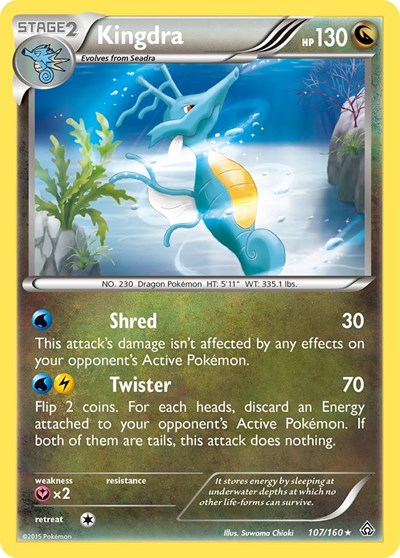 Kingdra #107 XY - Primal Clash