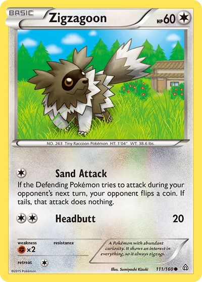 Zigzagoon #111 XY - Primal Clash