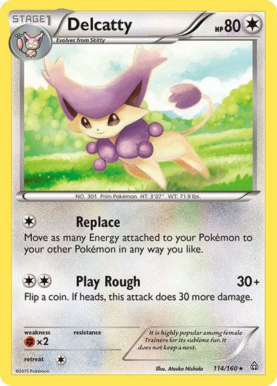 Delcatty #114 XY - Primal Clash