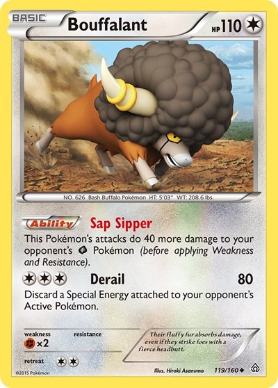 Bouffalant #119 XY - Primal Clash