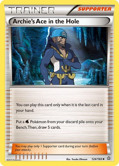 Archie's Ace in the Hole #124 XY - Primal Clash