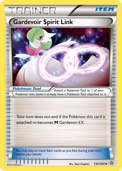 Gardevoir Spirit Link #130 XY - Primal Clash