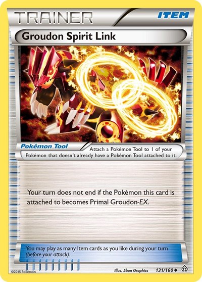 Groudon Spirit Link #131 XY - Primal Clash