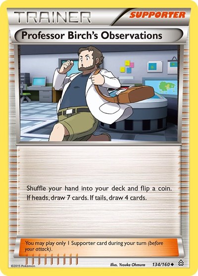 Professor Birch's Observations #134 XY - Primal Clash