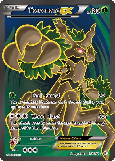 Trevenant EX #145 XY - Primal Clash