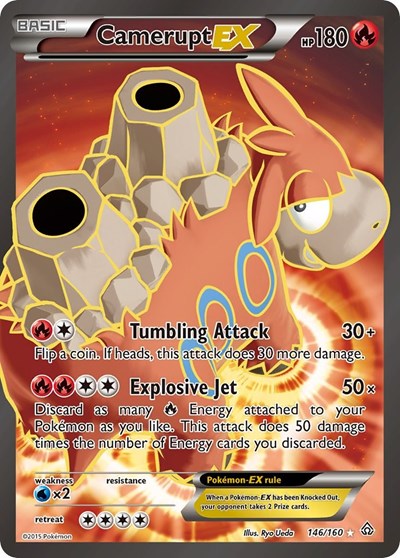 Camerupt EX #146 XY - Primal Clash