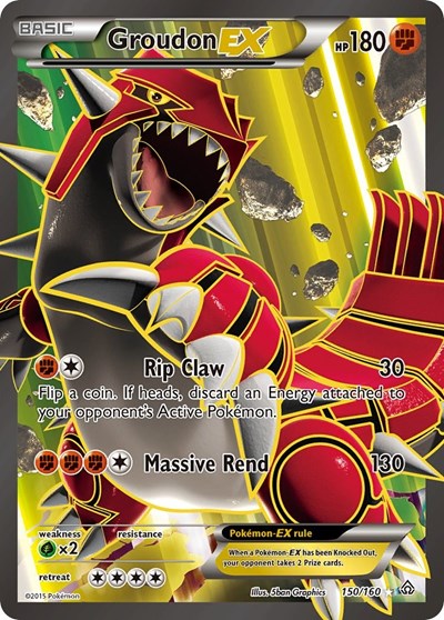 Groudon EX #150 XY - Primal Clash