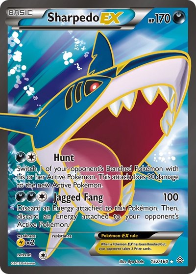 Sharpedo EX #152 XY - Primal Clash