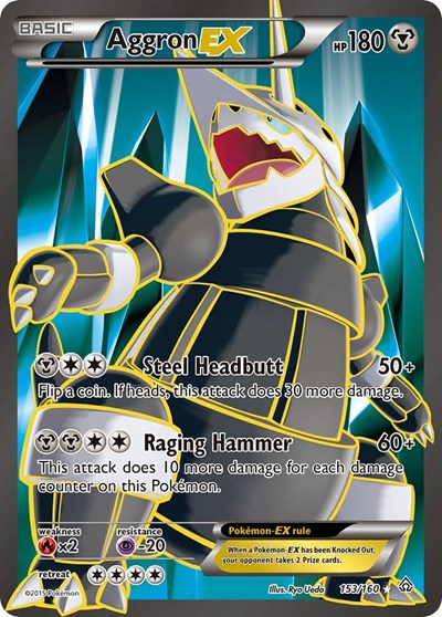 Aggron EX #153 XY - Primal Clash
