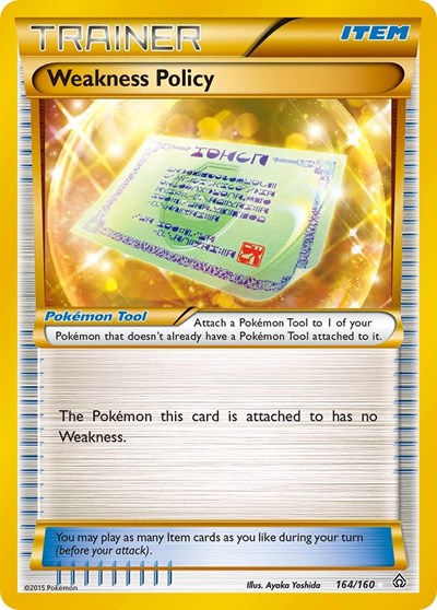 Weakness Policy #164 XY - Primal Clash