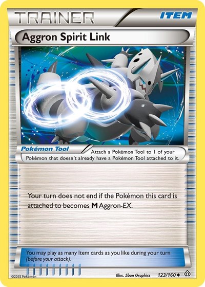 Aggron Spirit Link #123 XY - Primal Clash