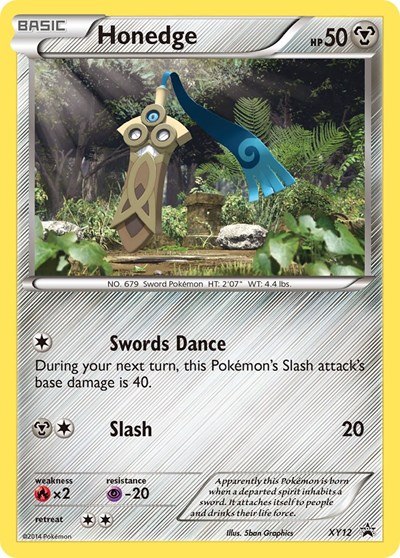 Honedge #XY12 XY Promos