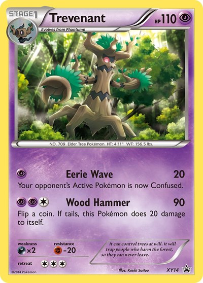 Trevenant XY Promos #XY14