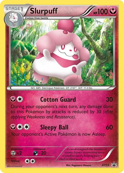 Slurpuff #XY15 XY Promos