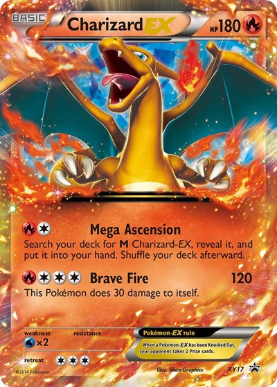 Charizard EX #XY17 XY Promos