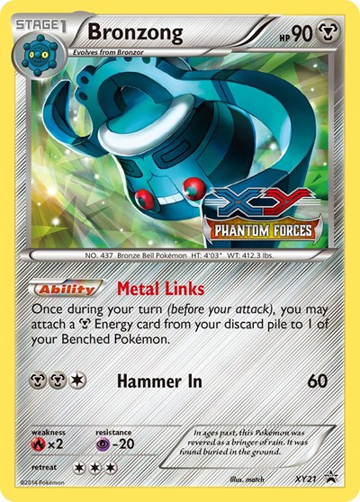 Bronzong - XY21 #XY21 XY Promos