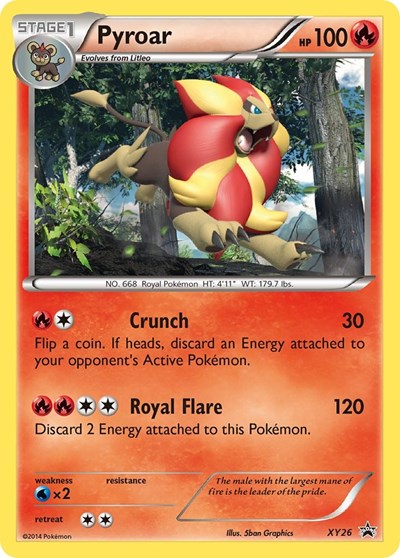 Pyroar XY Promos #XY26