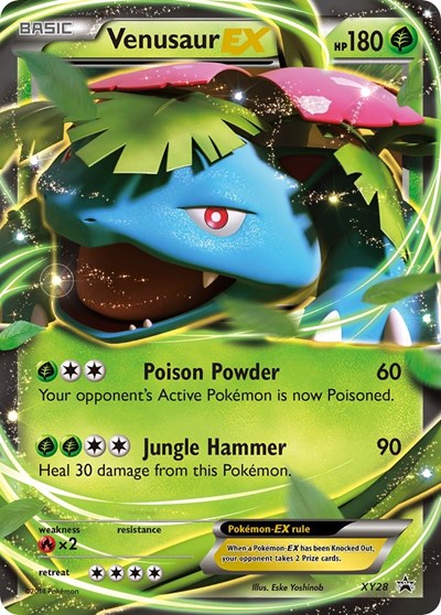 Venusaur EX #XY28 XY Promos