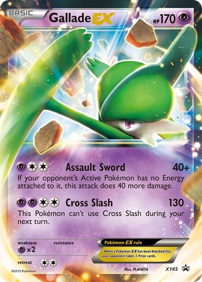Gallade EX #XY45 XY Promos