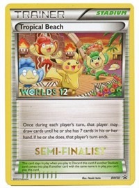 Tropical Beach - BW50 (Worlds 12) [Semi-Finalist] #BW50 Black and White Promos