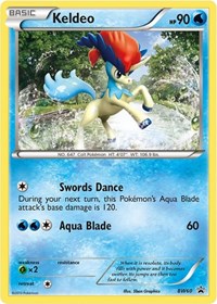 Keldeo #BW60 Black and White Promos