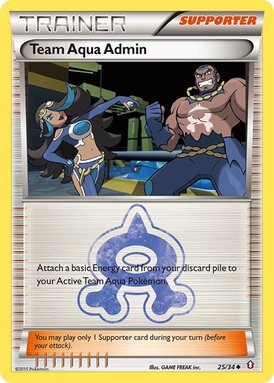 Team Aqua Admin #25 Double Crisis