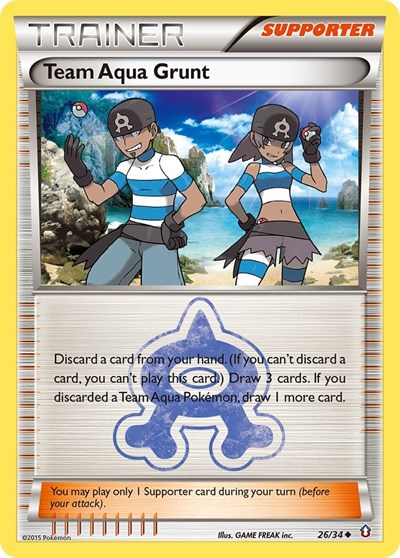 Team Aqua Grunt #26 Double Crisis
