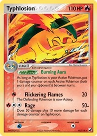 Typhlosion #17 Deck Exclusives