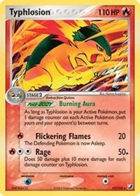 Typhlosion #17 Deck Exclusives