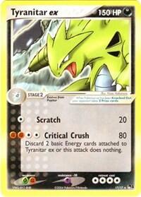 Tyranitar ex #17 POP Series 1