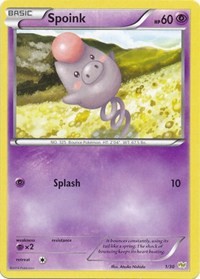 Spoink #1 XY Trainer Kit: Sylveon & Noivern