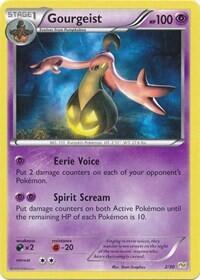 Gourgeist #2 XY Trainer Kit: Sylveon & Noivern