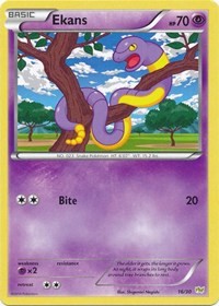 Ekans #16 XY Trainer Kit: Sylveon & Noivern