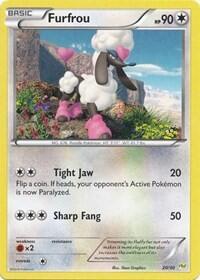 Furfrou #20 XY Trainer Kit: Sylveon & Noivern