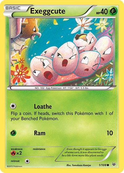 Exeggcute #1 XY - Roaring Skies