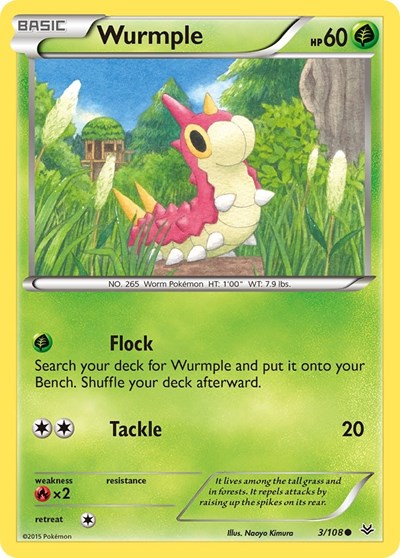 Wurmple #3 XY - Roaring Skies