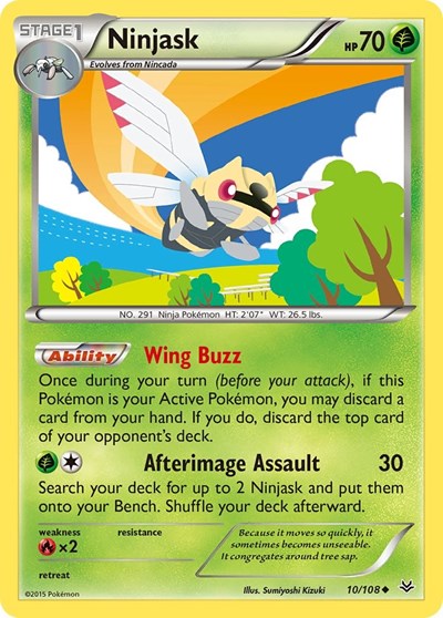 Ninjask #10 XY - Roaring Skies