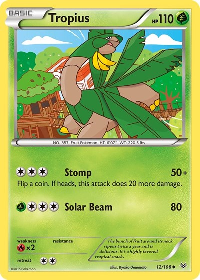Tropius #12 XY - Roaring Skies