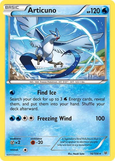 Articuno #16 XY - Roaring Skies