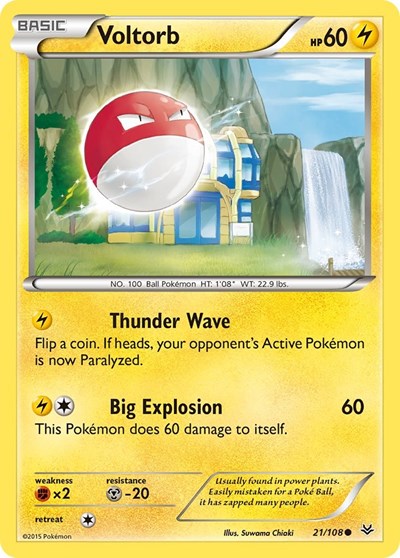 Voltorb #21 XY - Roaring Skies